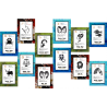 Jeu de cartes des signes astrologiques du Zodiaque
