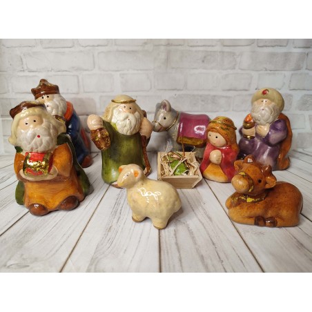 Ceramic Christmas Nativity Scene Characters