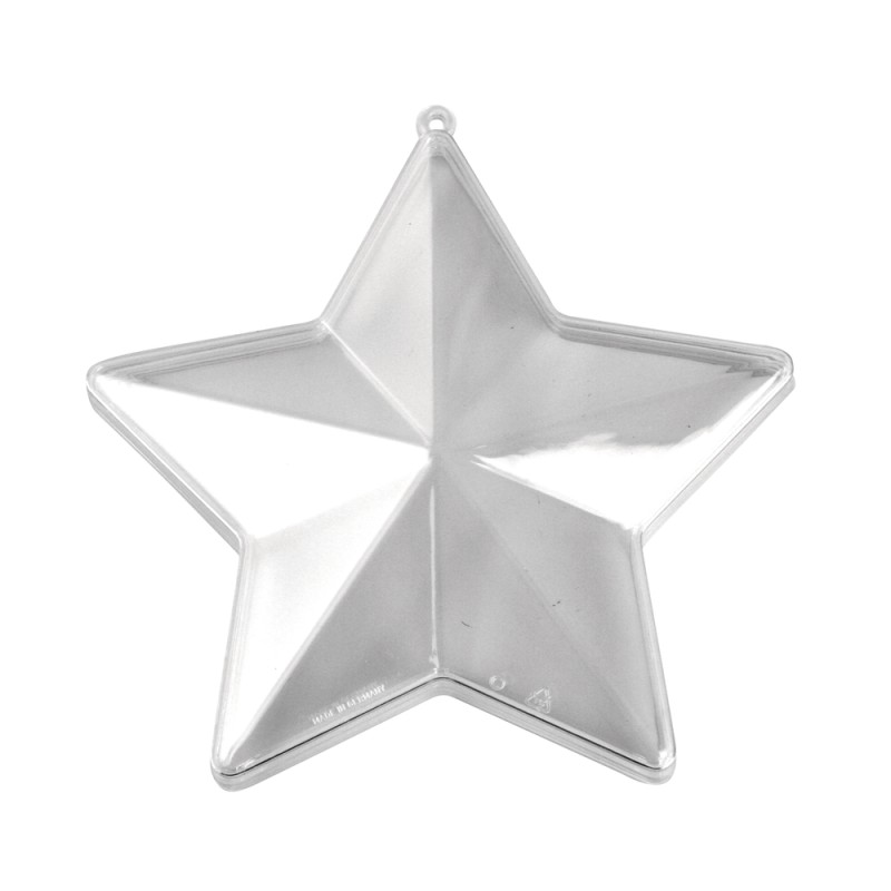 Plastic star - 2 parts