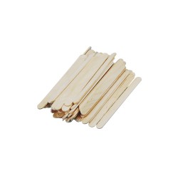 Flat wooden sticks to DIY 110x11 mm