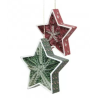 Star Paper Mache Pendants