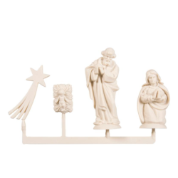 Crèche: La famille sainte + comète 40 mm