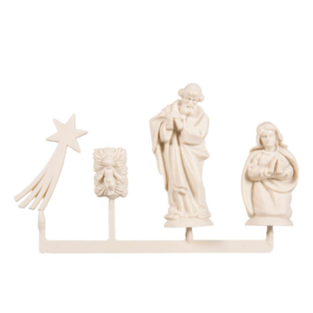 Crèche: La famille sainte + comète 40 mm