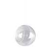 Plastic ball for floral art in 2 parts. 12 cm