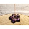 Flower shaped incense holder