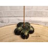 Flower shaped incense holder