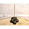 Flower shaped incense holder