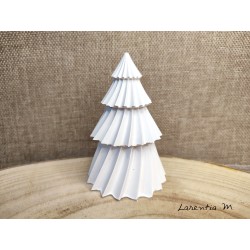 White ceramic Christmas tree