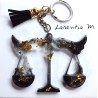Porte-clés signe Astrologique en résine