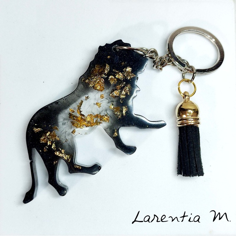 Resin astrological sign keychain Resin astrological sign keychain