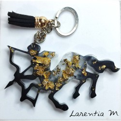 Porte-clés signe Astrologique en résine