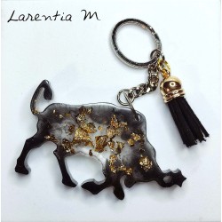 Porte-clés signe Astrologique en résine