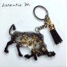 Porte-clés signe Astrologique en résine