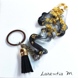 Porte-clés signe Astrologique en résine
