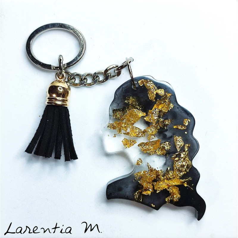Resin astrological sign keychain Resin astrological sign keychain