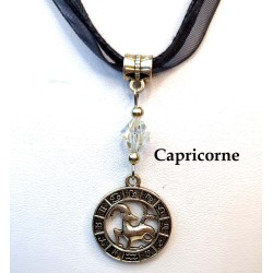 Collier avec médaillon Signe Astrologique