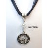Collier avec médaillon Signe Astrologique