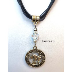 Collier avec médaillon Signe Astrologique