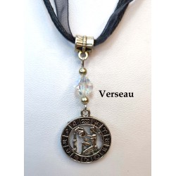 Collier avec médaillon Signe Astrologique