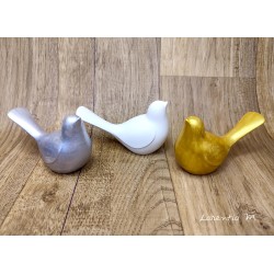 petits oiseaux en poudre de céramique
