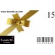 Gift card - 15 €