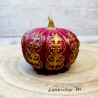 Hand painted ceramic pumpkin