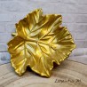 Hand-painted ceramic maple leaf tray