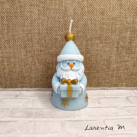 Bougie de Noël en cire végétale