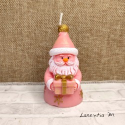 Bougie de Noël en cire végétale