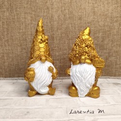 Gnomes de Noël en céramique