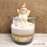Christmas candle in a glass - Vegetable wax