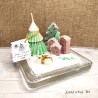 Christmas Candles - Arrangements - Snowman, Christmas Tree, Santa Claus, Angel