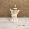 Angel candle made of vegetable wax