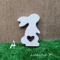 Petits Lapins de Pâques en céramique