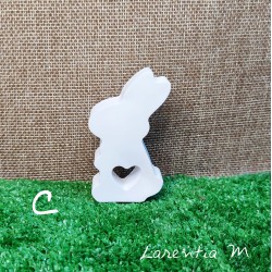 Small ceramic Easter bunnies