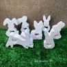 Small ceramic Easter bunnies
