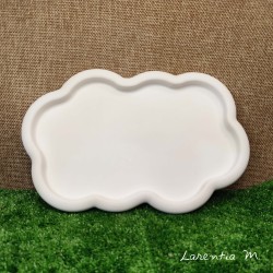 White ceramic tray