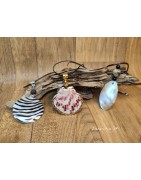 Colliers en coquillages